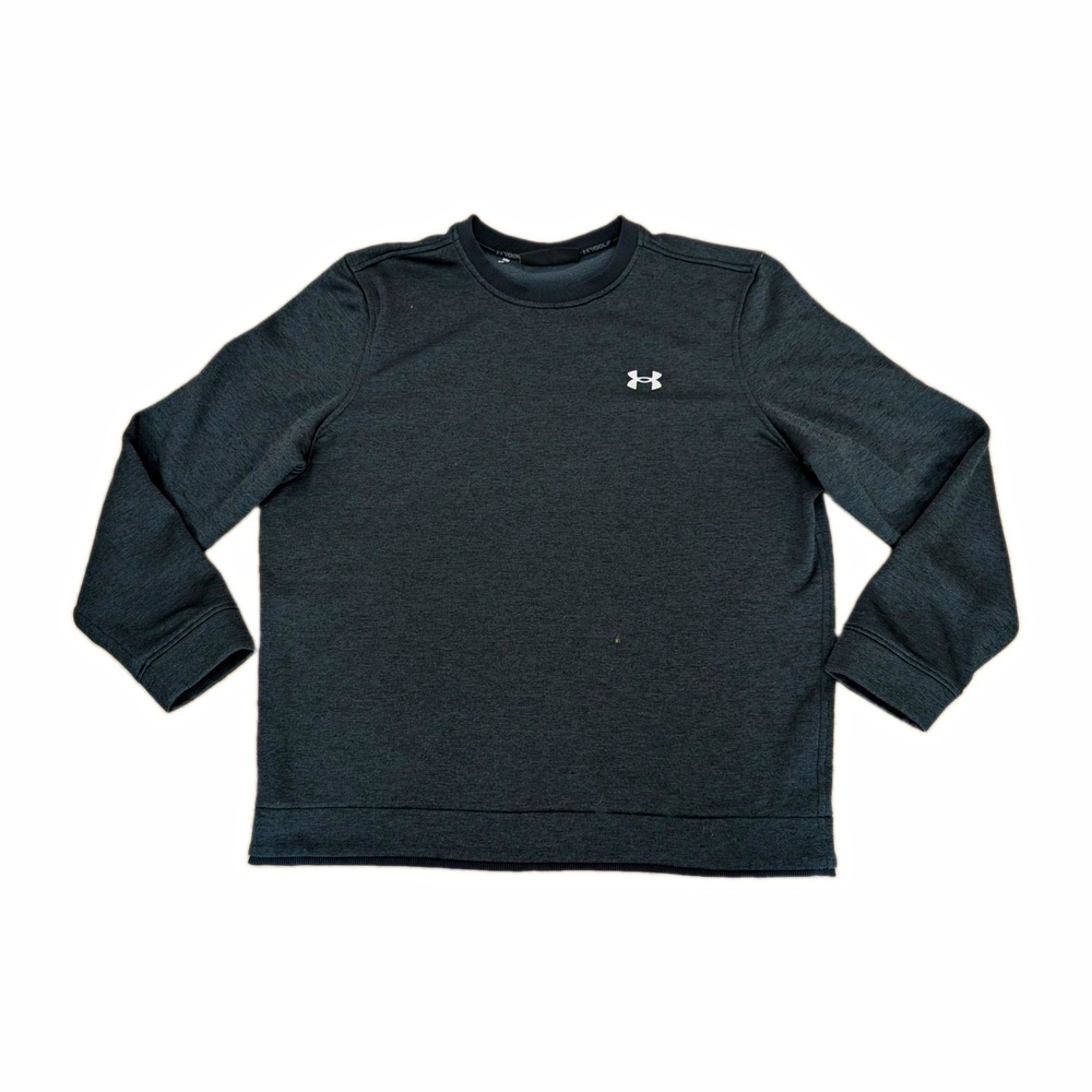 Under Armour Golf Men's XL Gray Loose Fit Long Sleeve Crewneck Stretch Pullover
